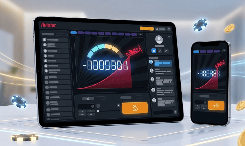 Aviator app casino interfaz